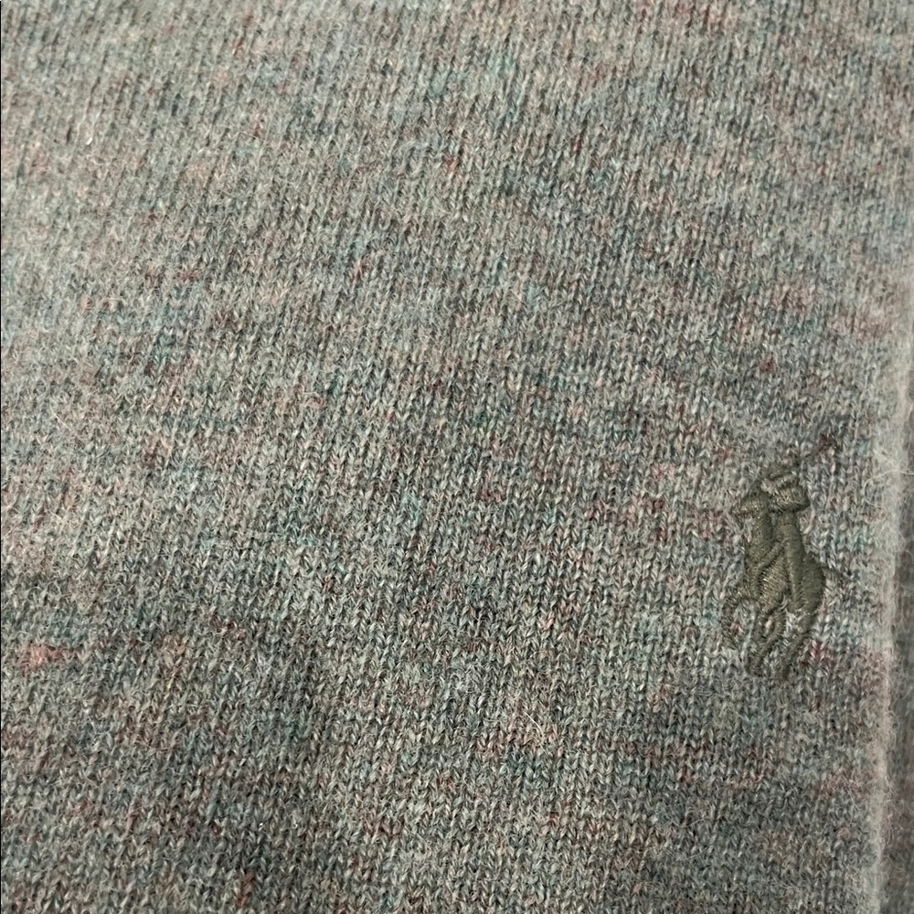 Polo Ralph Lauren Preppie Classic 
Cashmere Men's Crewneck Green Sweater-XXL-B/T - Picture 3 of 4